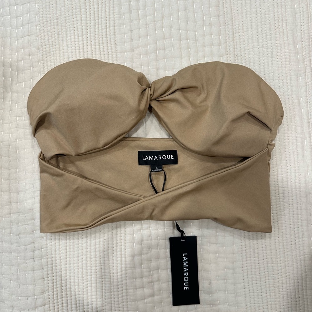 LAMARQUE Judy Tan Open Twist Top